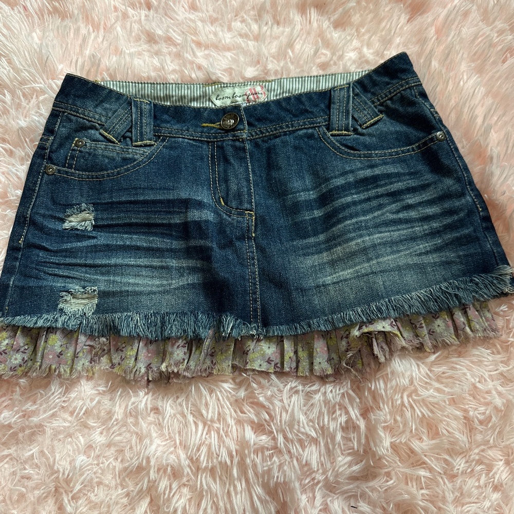 Denim skirt